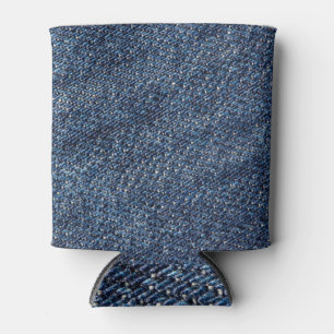 Porta-lata Azul Clássico: Fundo Denim