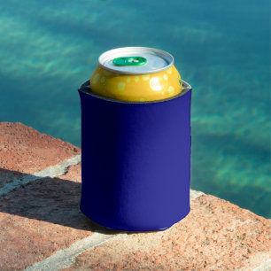 Porta-lata Azul Marinho Cor Sólida