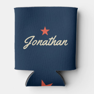 Porta-lata Azul Marinho Profundo Vintage RD Star Assinatura M