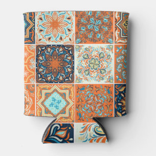 Porta-lata Azulejo de ornamentos de cerâmica: padrão de abstr