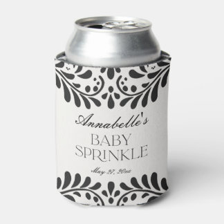 Porta-lata Azulejo Negro Talavera Espanhol Fiesta Baby Sprink