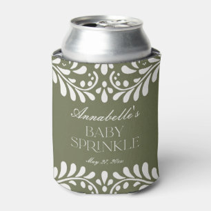 Porta-lata Azulejo Verde Talavera Espanhol Fiesta Baby Sprink