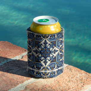 Porta-lata Azulejos do Mediterrâneo, Portugal, Azulejo, Majol