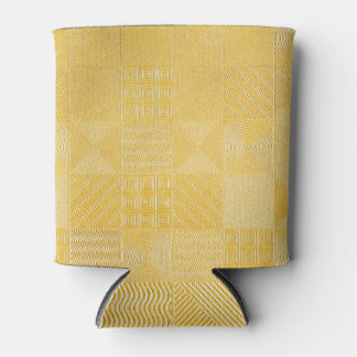 Porta-lata Azulejos Dourados: fundo de textura Na moda