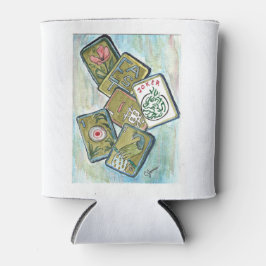 Porta-lata Azulejos Mahjong