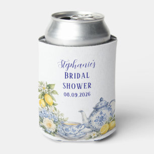 Porta-lata Azulejos Portugueses Azuis Chá de Noiva Mediterrân
