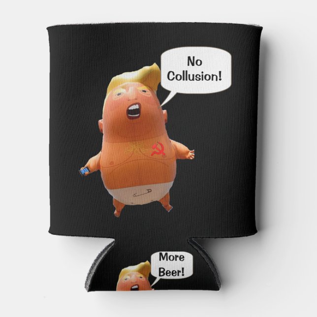Porta-lata Baby Trump Fala (Frente)