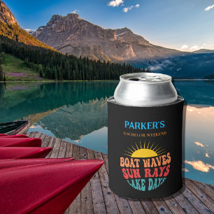 Porta-lata Bacheler Party Retro Sun Black