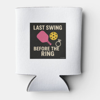 Porta-lata Bachelorette Pickleball Koozie