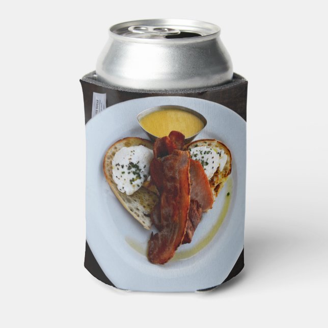 Porta-lata Bacon E Ovos Com Amor Ouvem Pão, (Can Back)
