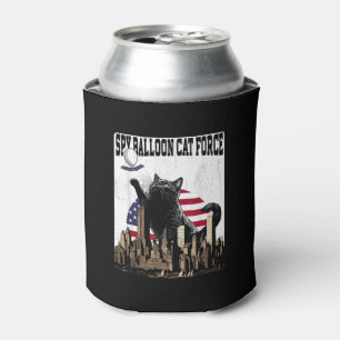 Porta-lata Balão de Spy Gato Engraçado