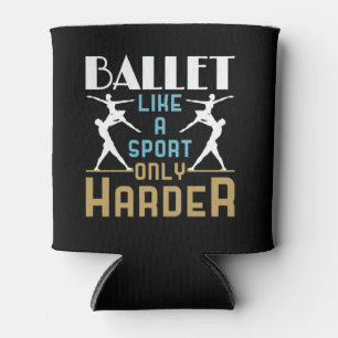 Porta-lata Balé como um bailarino mais duro