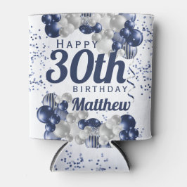 Porta-lata Balões de Marinho aniversário de 30 anos