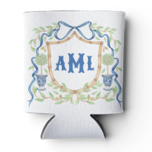 Bambu & Olive Topiary Crest | Monograma