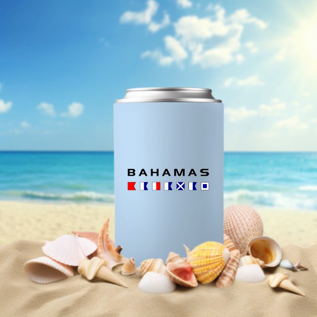 Porta-lata Bananas Sinais Marítimos de Sinais Náuticos de Cor (Criador carregado)