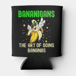 Porta-lata Bananiganos, Bananas Amarelas Frutas Engraçadas