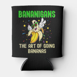 Porta-lata Bananiganos, Bananas Amarelas Frutas Engraçadas