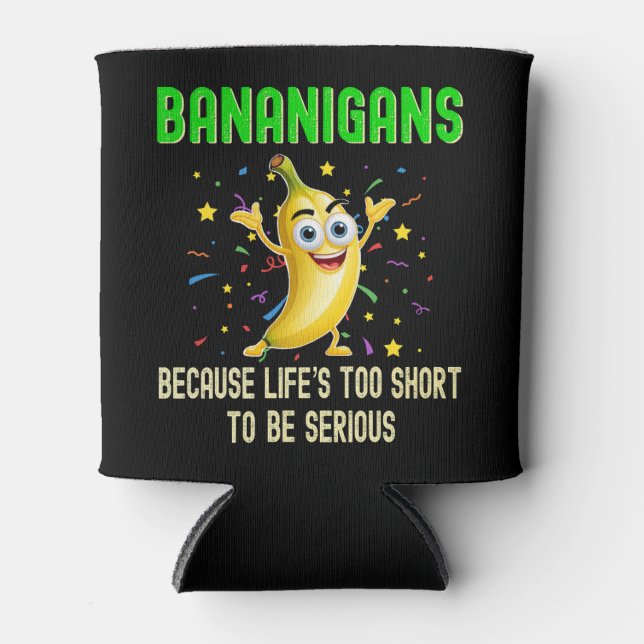 Porta-lata Bananiganos, Bananas, Fruta do Partido Humorista (Frente)