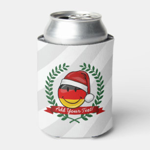 Porta-lata Bandeira Alemã do Estilo de Natal