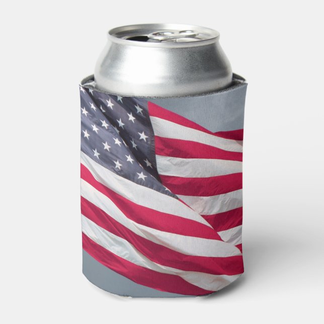 Porta-lata Bandeira Americana (Can Front)
