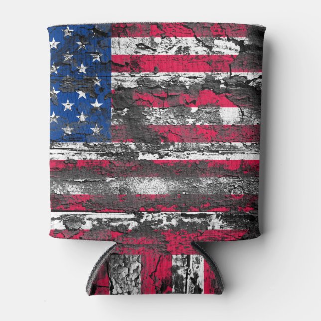 Porta-lata Bandeira Americana (Frente)