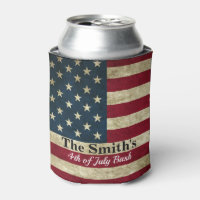 Bandeira Americana da Vintage Personalizada