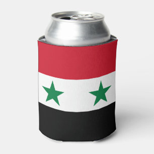 Porta-lata Bandeira antiga da Síria