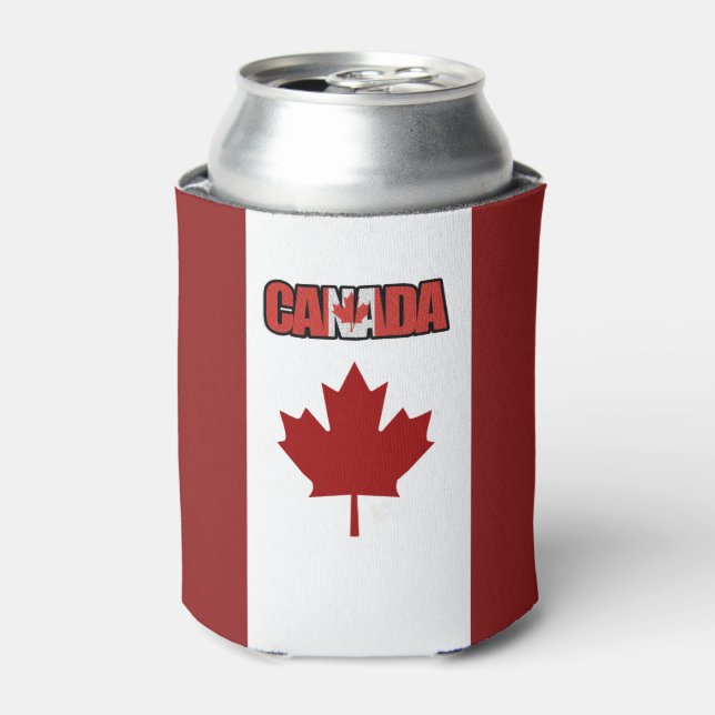Porta-lata bandeira canadense (Can Front)