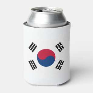 Porta-lata Bandeira coreana sul