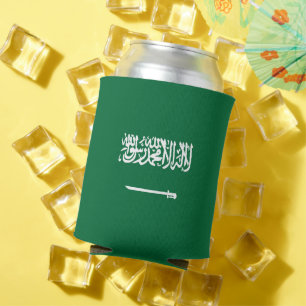 Porta-lata Bandeira da Arábia Saudita