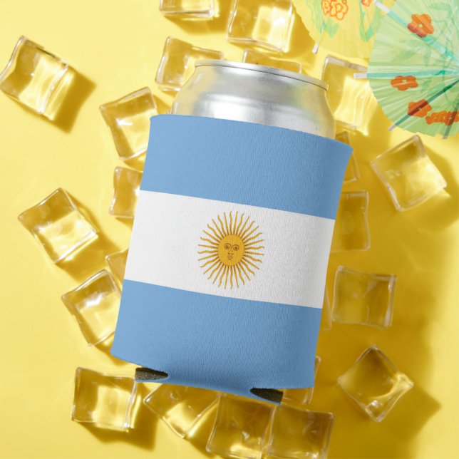 Porta-lata Bandeira da Argentina (Verão in situ)