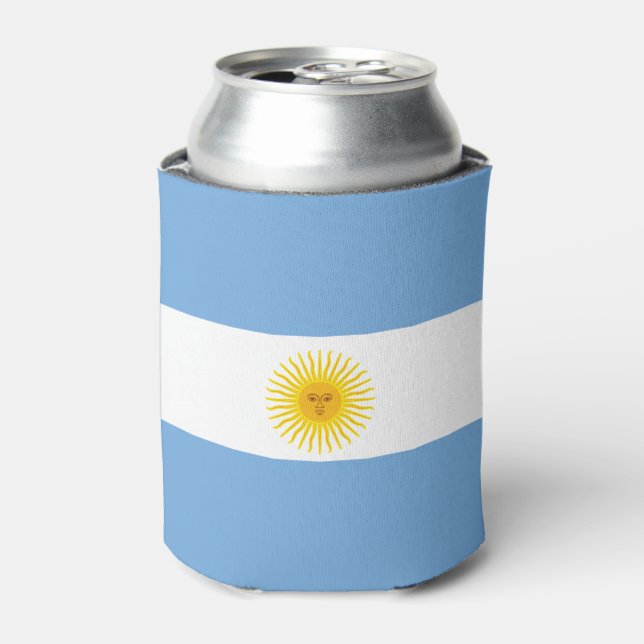 Porta-lata Bandeira da Argentina (Can Front)
