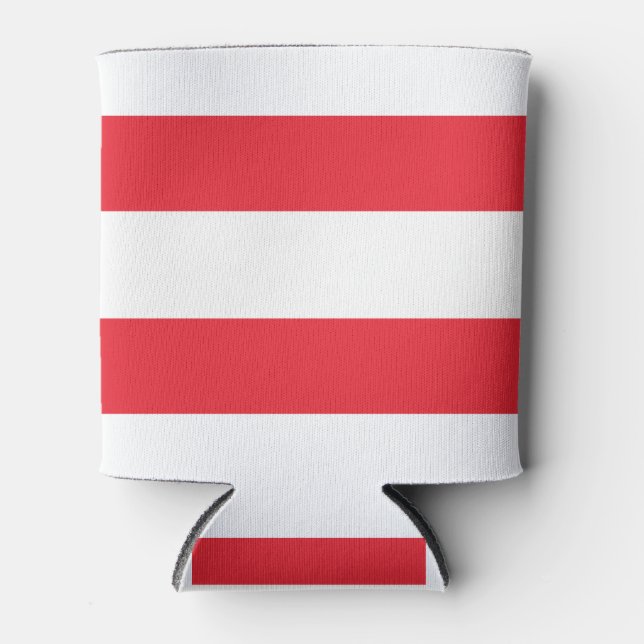 Porta-lata Bandeira da Áustria (Frente)