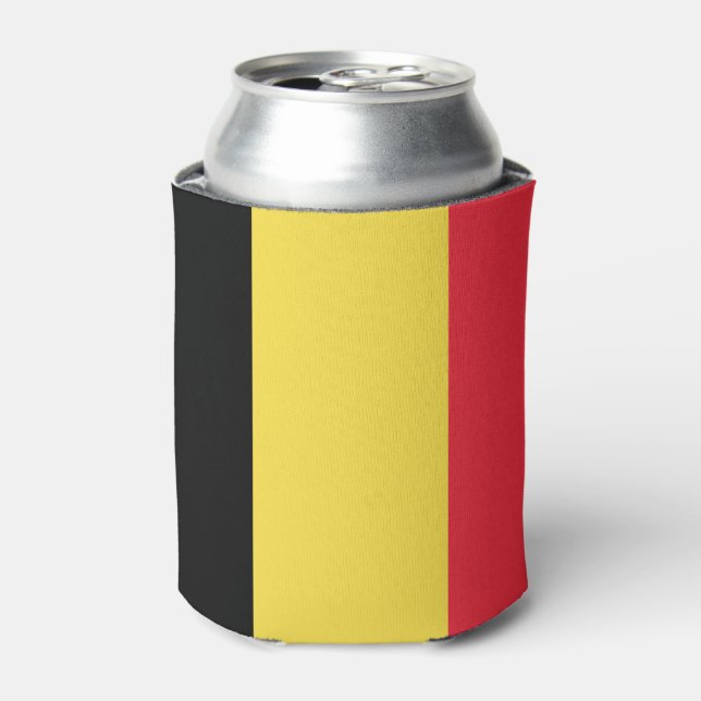 Porta-lata Bandeira da Bélgica (Can Front)