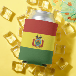 Porta-lata bandeira da Bolívia