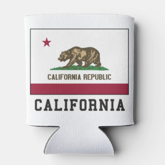 Porta-lata Bandeira da Califórnia