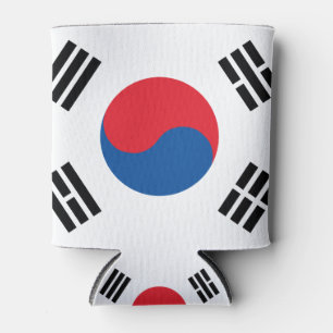Porta-lata Bandeira da Coreia do Sul