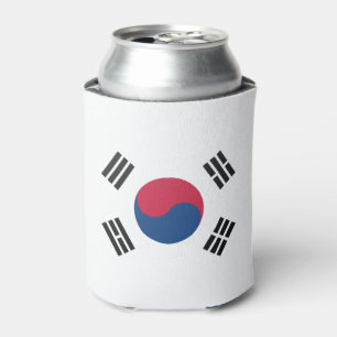 Porta-lata Bandeira da Coreia do Sul  