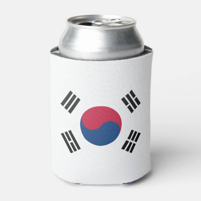Porta-lata Bandeira da Coreia do Sul (Can Front)