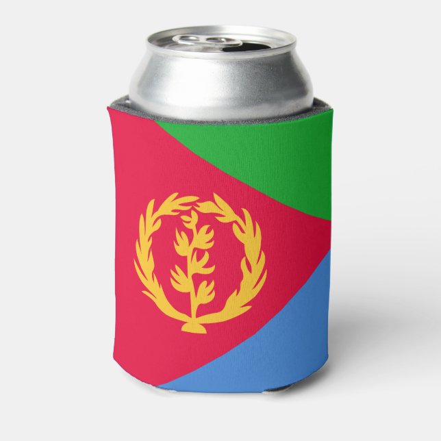 Porta-lata Bandeira da Eritreia (Can Back)