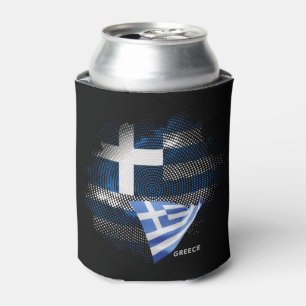 Porta-lata bandeira da Grécia