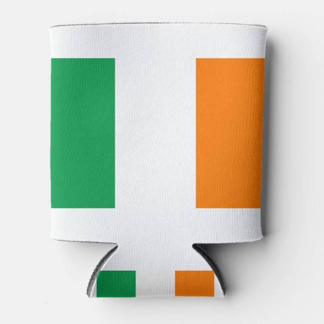 Porta-lata Bandeira da Irlanda (Frente)