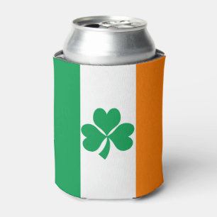 Porta-lata Bandeira da Irlanda Shamrock