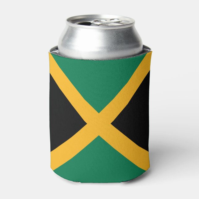 Porta-lata bandeira da Jamaica (Can Front)