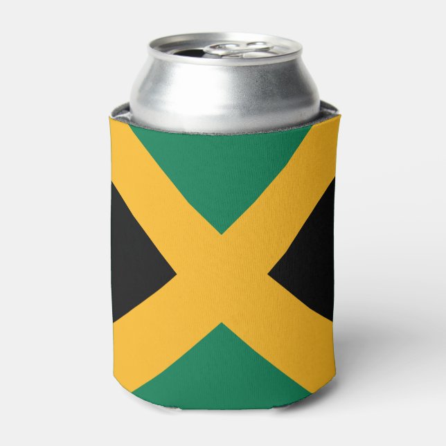 Porta-lata bandeira da Jamaica (Can Front)