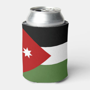 Porta-lata Bandeira da Jordânia
