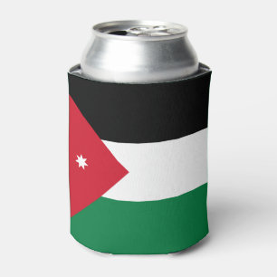 Porta-lata Bandeira da Jordânia