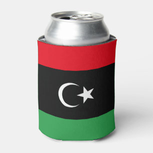 Porta-lata Bandeira da Líbia
