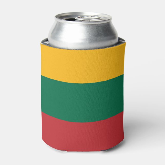 Porta-lata Bandeira da Lituânia (Can Front)