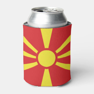 Porta-lata Bandeira da Macedônia do Norte